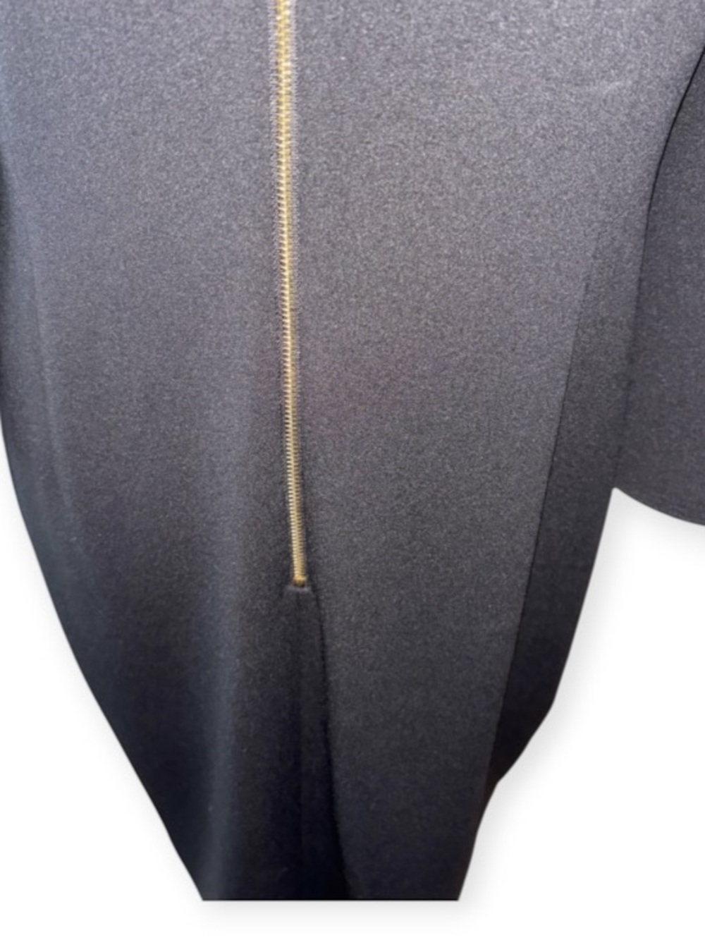 Calvin Klein Black Bell-Sleeve Midi Dress, P2P:20”, L:40” - Picture 7 of 10